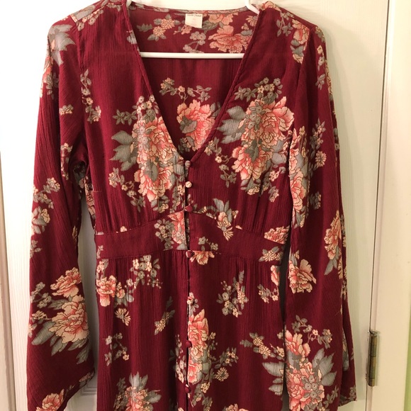 5/$25 Boho Maxi Dress - Picture 3 of 8